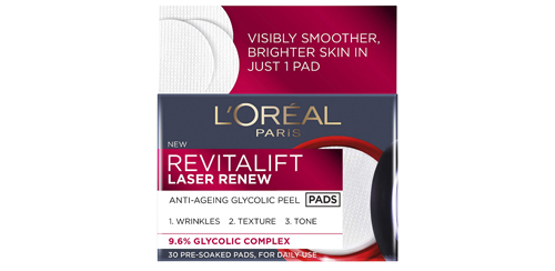 Revitalift Laser Renew Anti Ageing Glycolic Acid Peel Pads - L'Oreal Paris